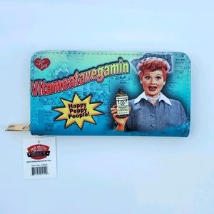I Love Lucy VITAMEATAVEGAMIN Wallet